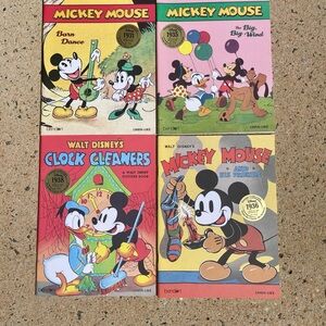 Walt Disney Mickey Mouse Vintage Collectible Keepsake 1931-1938